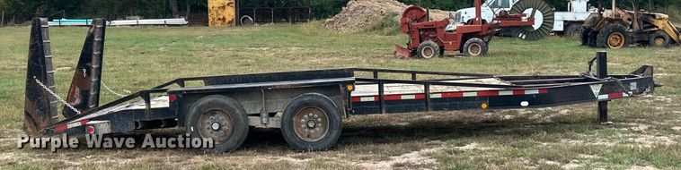 image for item ET3336 2008 Belshe BF11 equipment trailer