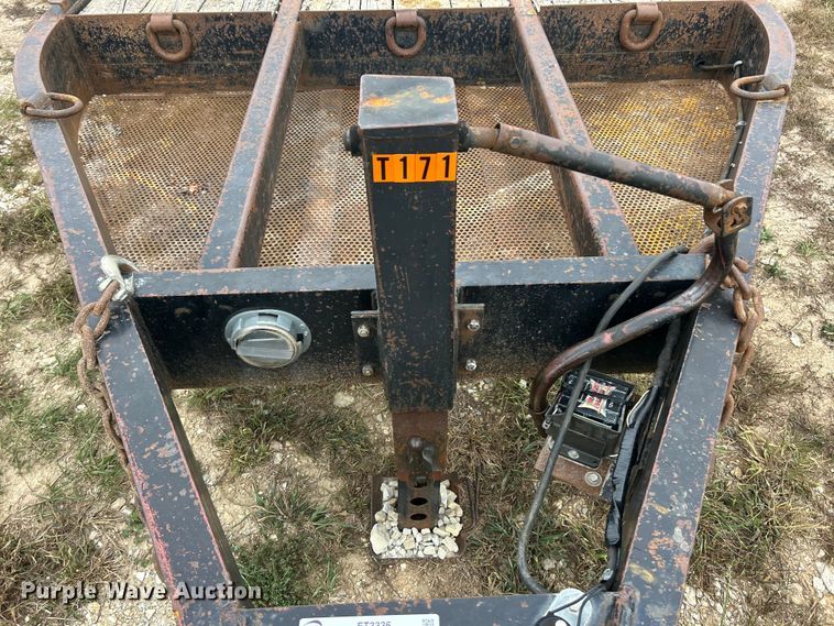 image for item ET3336 2008 Belshe BF11 equipment trailer