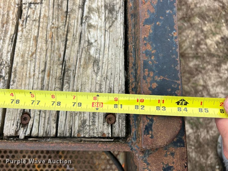 image for item ET3336 2008 Belshe BF11 equipment trailer