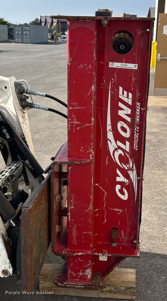 image for item ET3361 Cyclone skid steer hammer