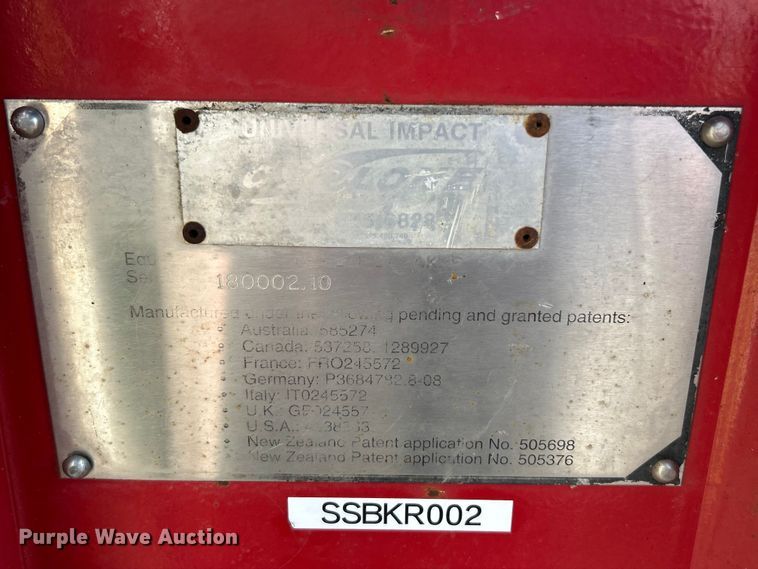 image for item ET3361 Cyclone skid steer hammer