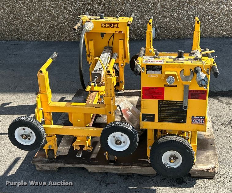 image for item ET3362 (2) EZ Drill 210B concrete drills