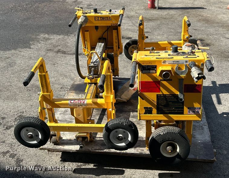 image for item ET3362 (2) EZ Drill 210B concrete drills
