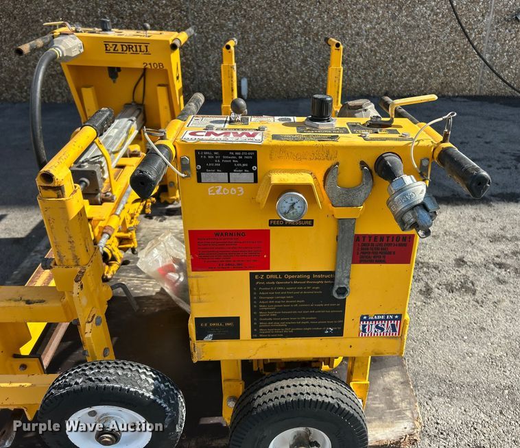 image for item ET3362 (2) EZ Drill 210B concrete drills