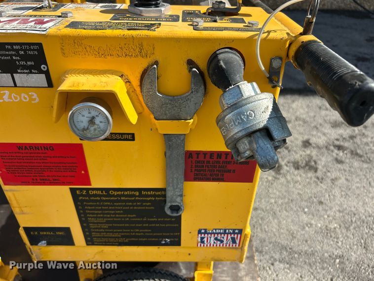 image for item ET3362 (2) EZ Drill 210B concrete drills