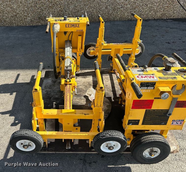 image for item ET3362 (2) EZ Drill 210B concrete drills