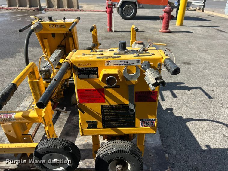 image for item ET3362 (2) EZ Drill 210B concrete drills