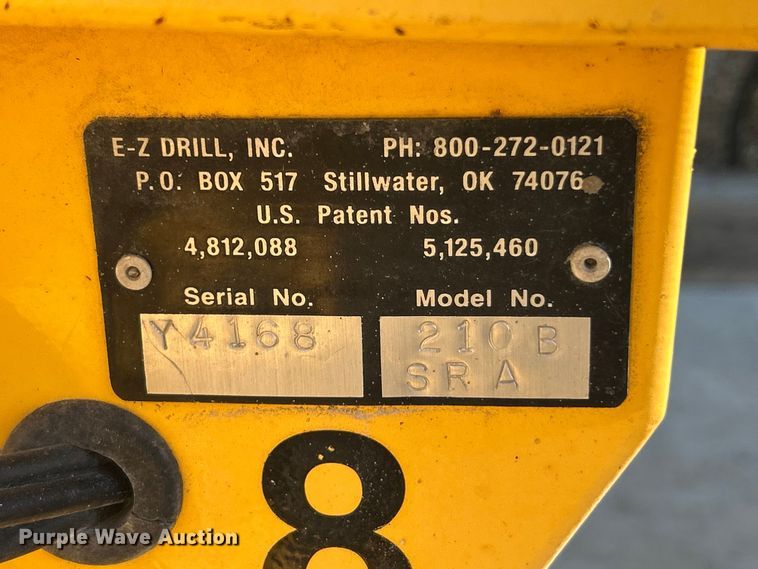 image for item ET3364 (2) EZ Drill 210B SRA concrete drills