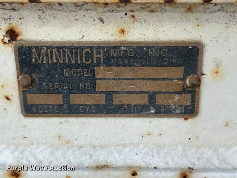 image for item ET3370 Minnich A-2/V skid steer concrete drill