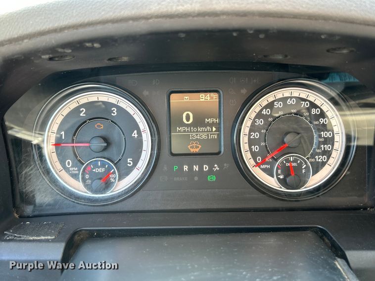 image for item ET3376 2018 RAM 5500HD bucket truck