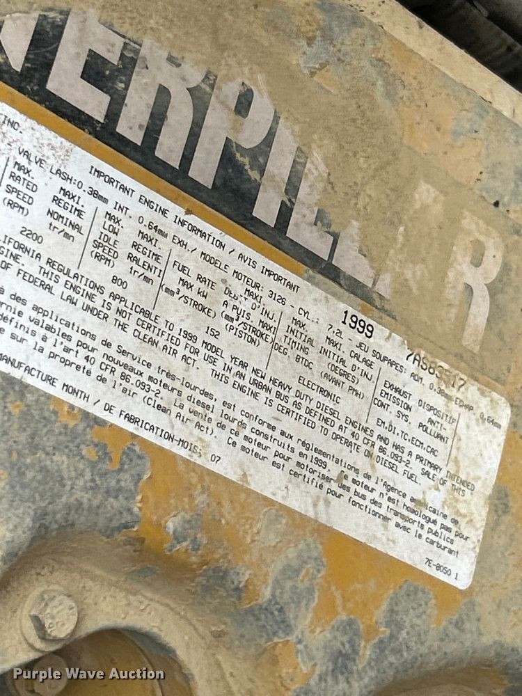 image for item ET3380 2000 Sterling Truck LT8500 