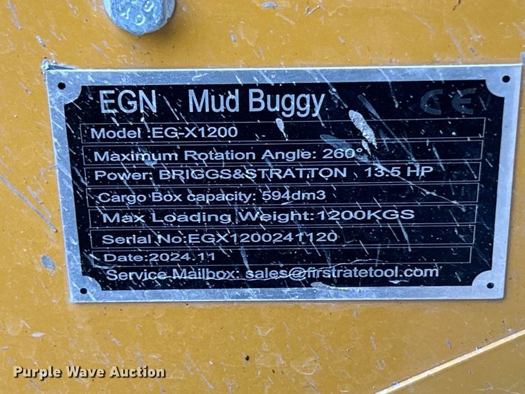 image for item ET3402 2024 EGN EG-X1200 concrete buggy