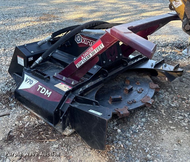 image for item ET7133 Virnig TDM V70 series skid steer tree saw