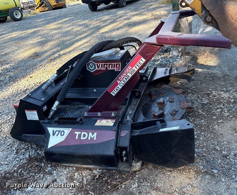 image for item ET7133 Virnig TDM V70 series skid steer tree saw