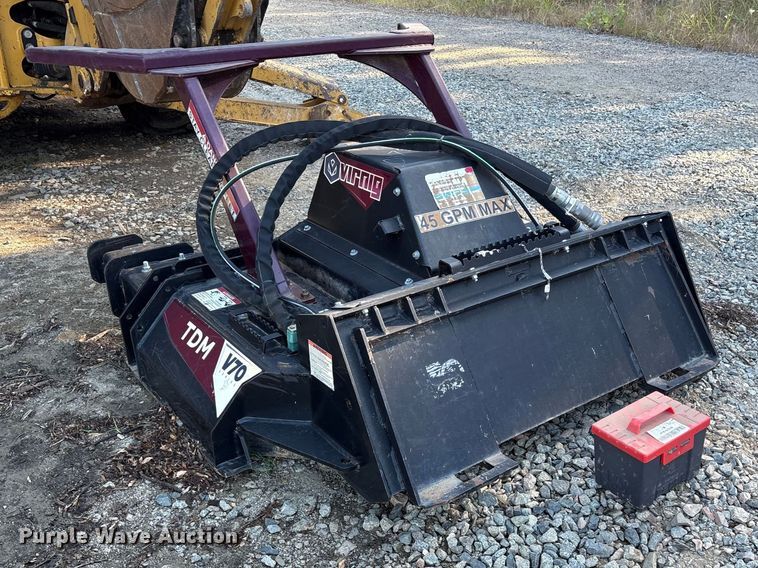 image for item ET7133 Virnig TDM V70 series skid steer tree saw