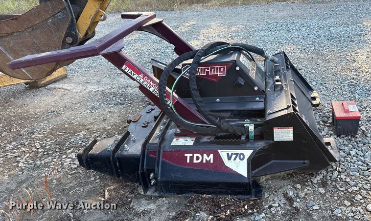 image for item ET7133 Virnig TDM V70 series skid steer tree saw