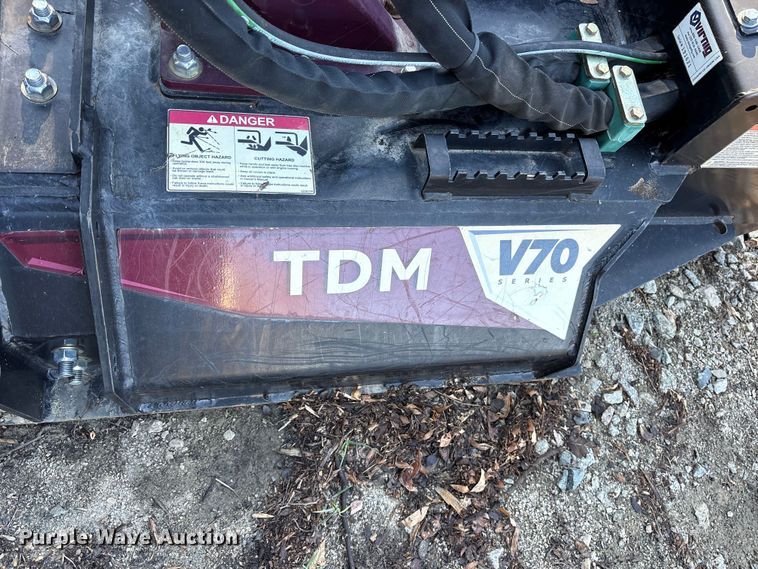 image for item ET7133 Virnig TDM V70 series skid steer tree saw