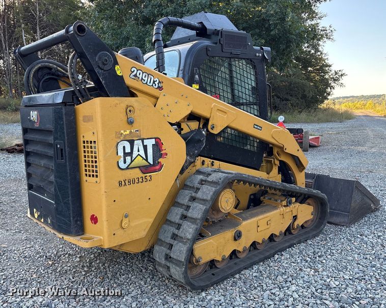 MINI CARGADOR SOBRE ORUGAS 2021 CATERPILLAR 299D3XE