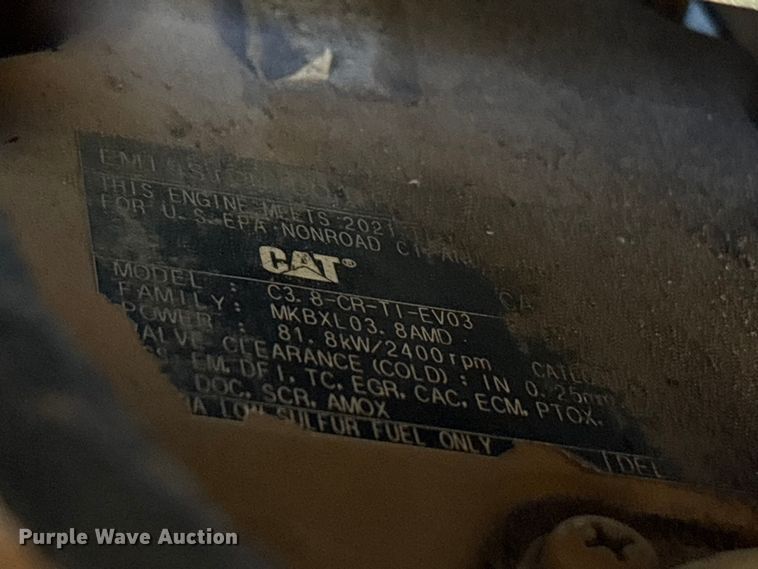 image for item ET7136 2021 Caterpillar 299D3 XE tracked skid steer loader