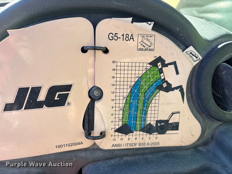 image for item ET7160 JLG G5-18A telehandler