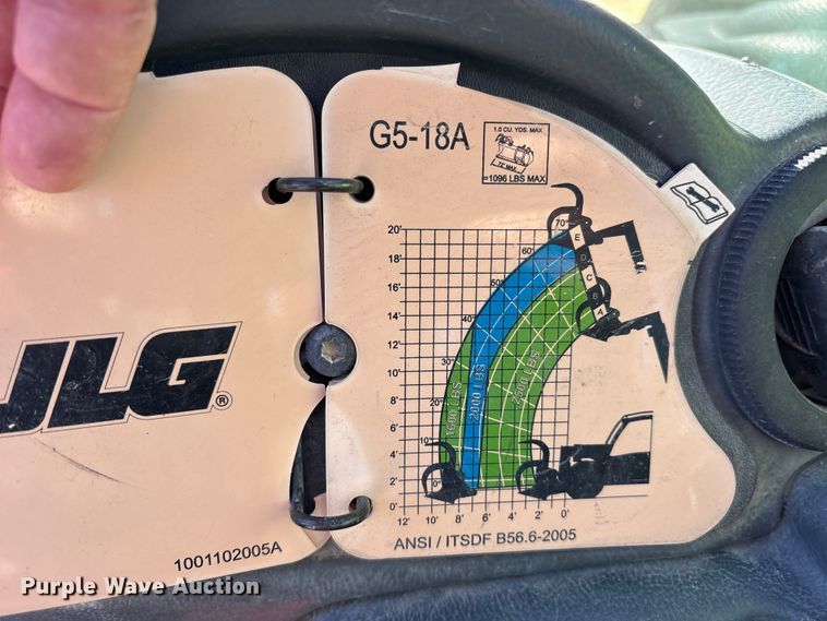 image for item ET7160 JLG G5-18A telehandler