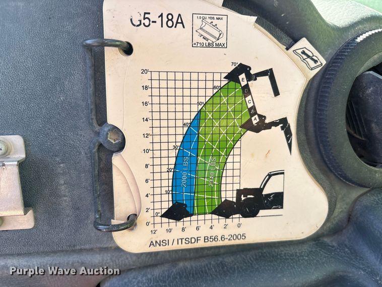 image for item ET7160 JLG G5-18A telehandler