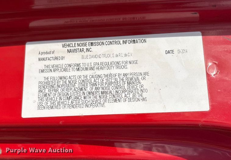 image for item ET7167 2015 International 7300 digger derrick truck