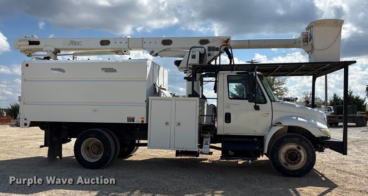 CAMIóN CON CANASTILLA 2007 INTERNATIONAL ALTEC