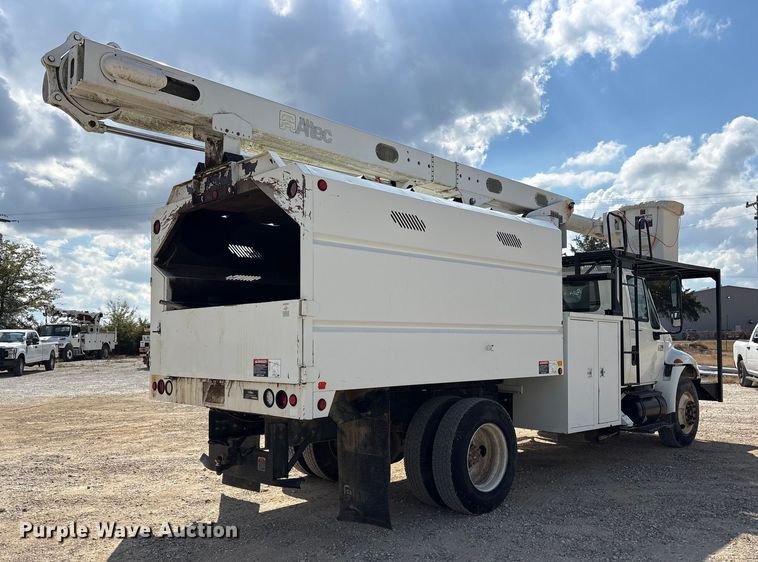 CAMIóN CON CANASTILLA 2007 INTERNATIONAL ALTEC