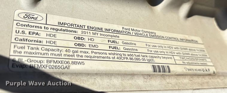 image for item ET7176 2011 Ford F450 Super Duty bucket truck