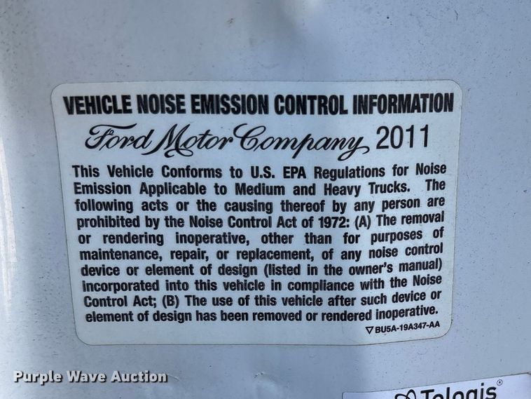 image for item ET7226 2012 Ford F450 Super Duty bucket truck