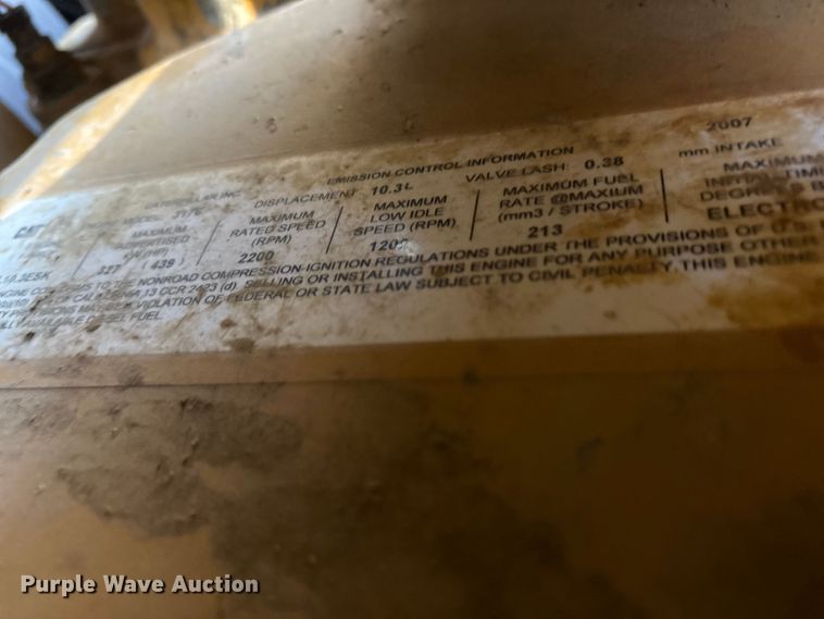 image for item ET7228 2007 Caterpillar D7R dozer