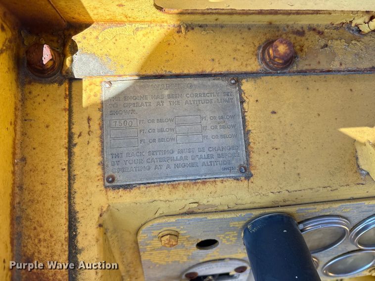 image for item ET7232 Caterpillar 631C conventional scraper 