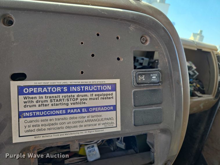 image for item EU3778 2006 Mack CV ready mix truck