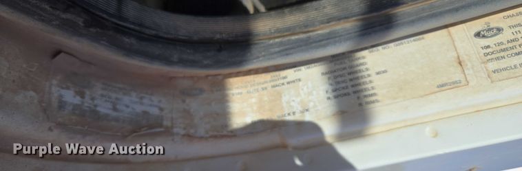 image for item EU3778 2006 Mack CV ready mix truck