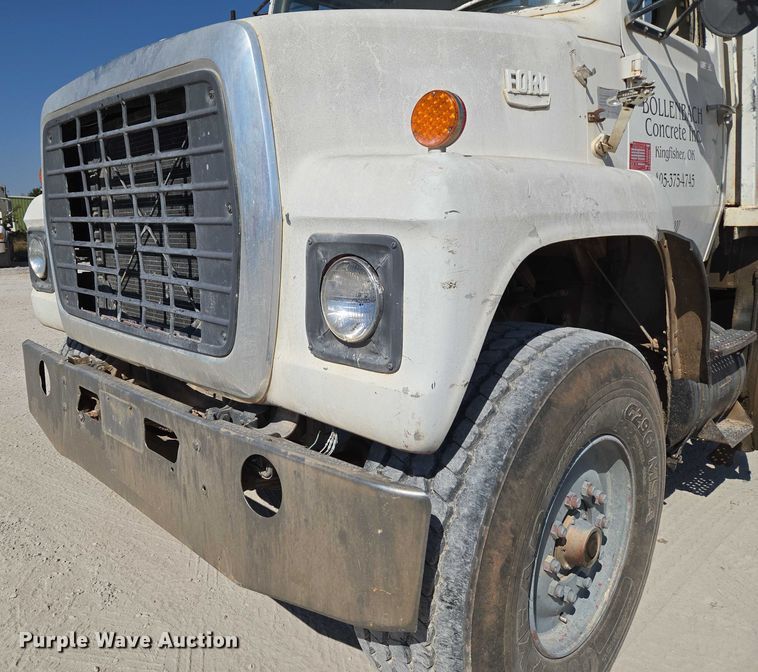 image for item EU3780 1985 Ford LNT9000 crane truck