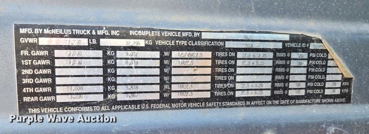 image for item EU3786 1999 Mack RD690S ready mix truck