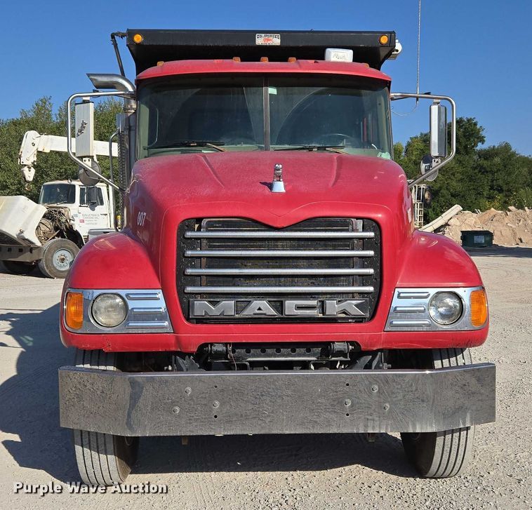 image for item EU3787 2007 Mack CV713 dump truck