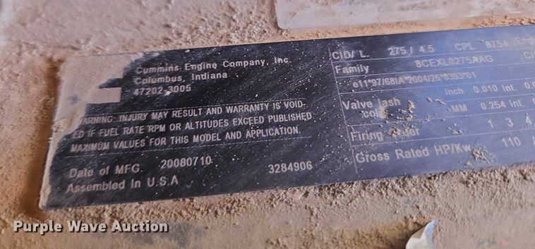 image for item EU3876 2009 Sky Trak 8042 telehandler