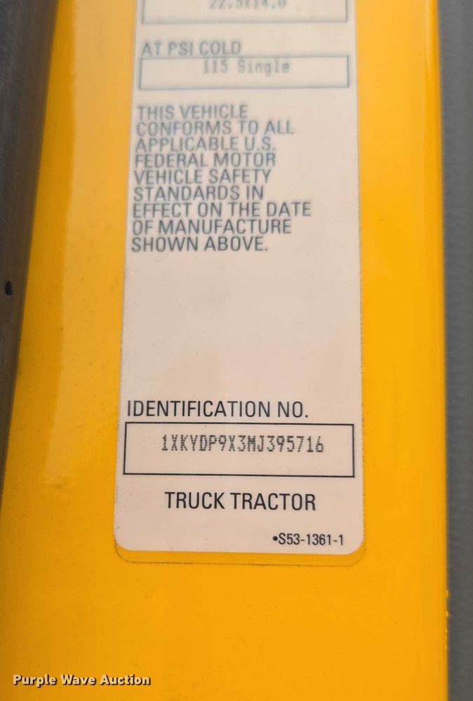 image for item EU3898 2021 Kenworth T680 dump truck