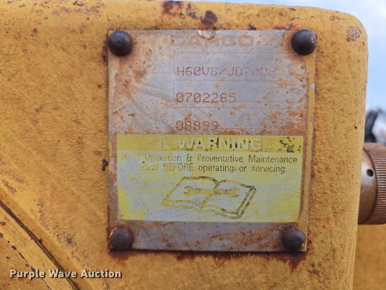 image for item EU3909 Carco H60VS/JD750H winch