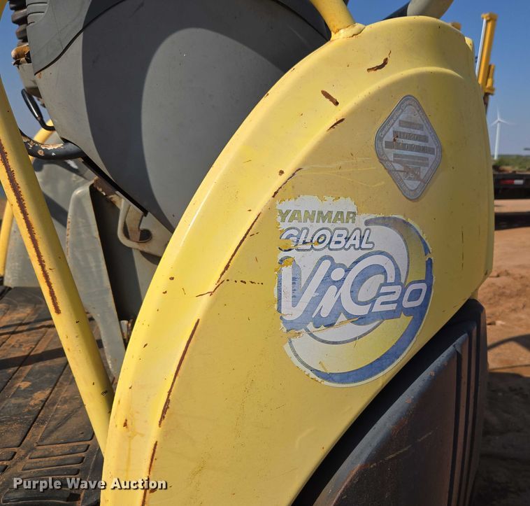 image for item EU3922 Yanmar VIO20-3 mini excavator