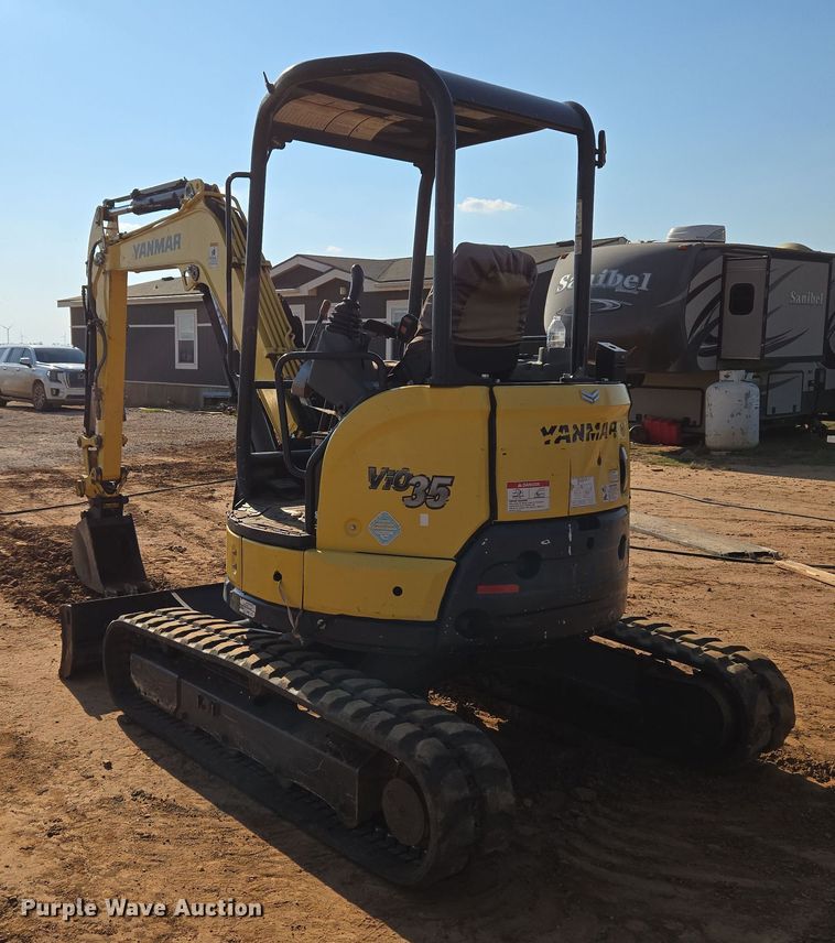 image for item EU3924 Yanmar VIO35-6A mini excavator