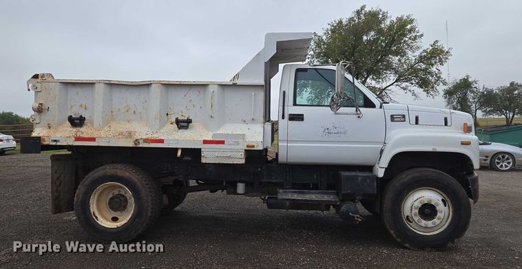 image for item EU3947 1998 GMC C8500 dump truck