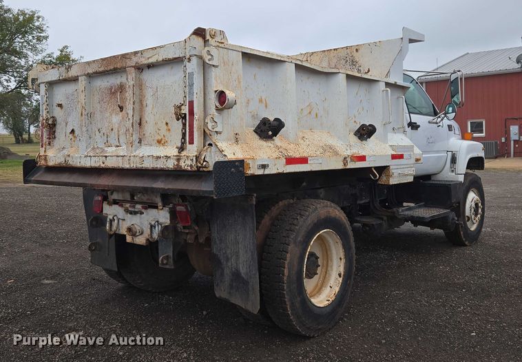 image for item EU3947 1998 GMC C8500 dump truck