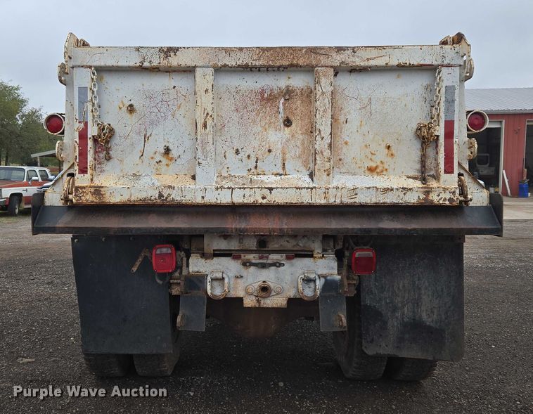 image for item EU3947 1998 GMC C8500 dump truck