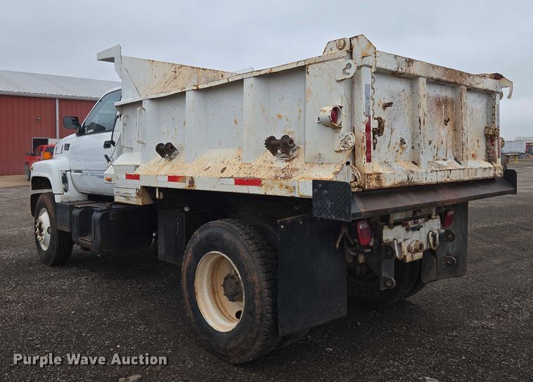 image for item EU3947 1998 GMC C8500 dump truck