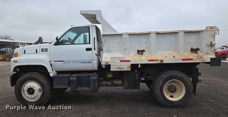 image for item EU3947 1998 GMC C8500 dump truck