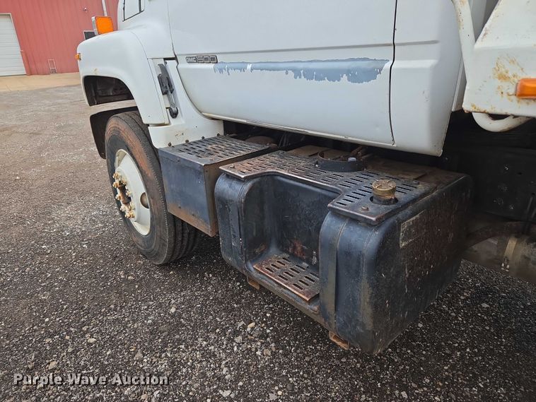 image for item EU3947 1998 GMC C8500 dump truck