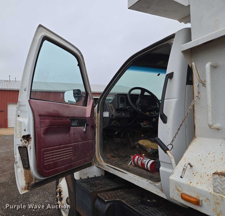 image for item EU3947 1998 GMC C8500 dump truck